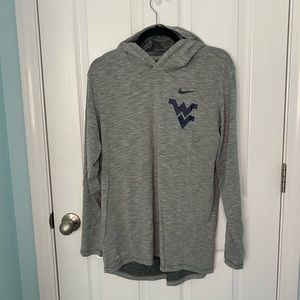 WVU hooded long sleeve